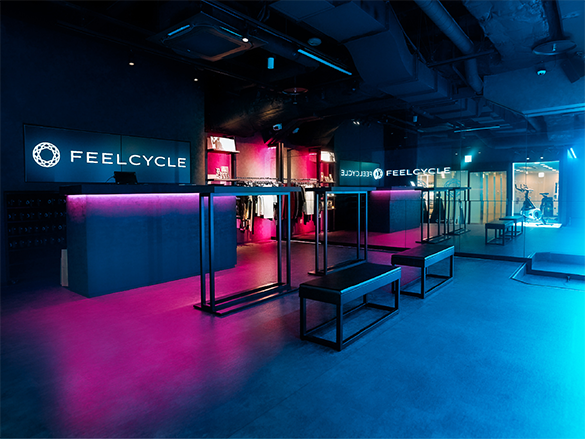 FEELCYCLE 銀座京橋 スタジオ写真