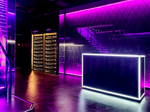 FEELCYCLE 名古屋 スタジオ写真
